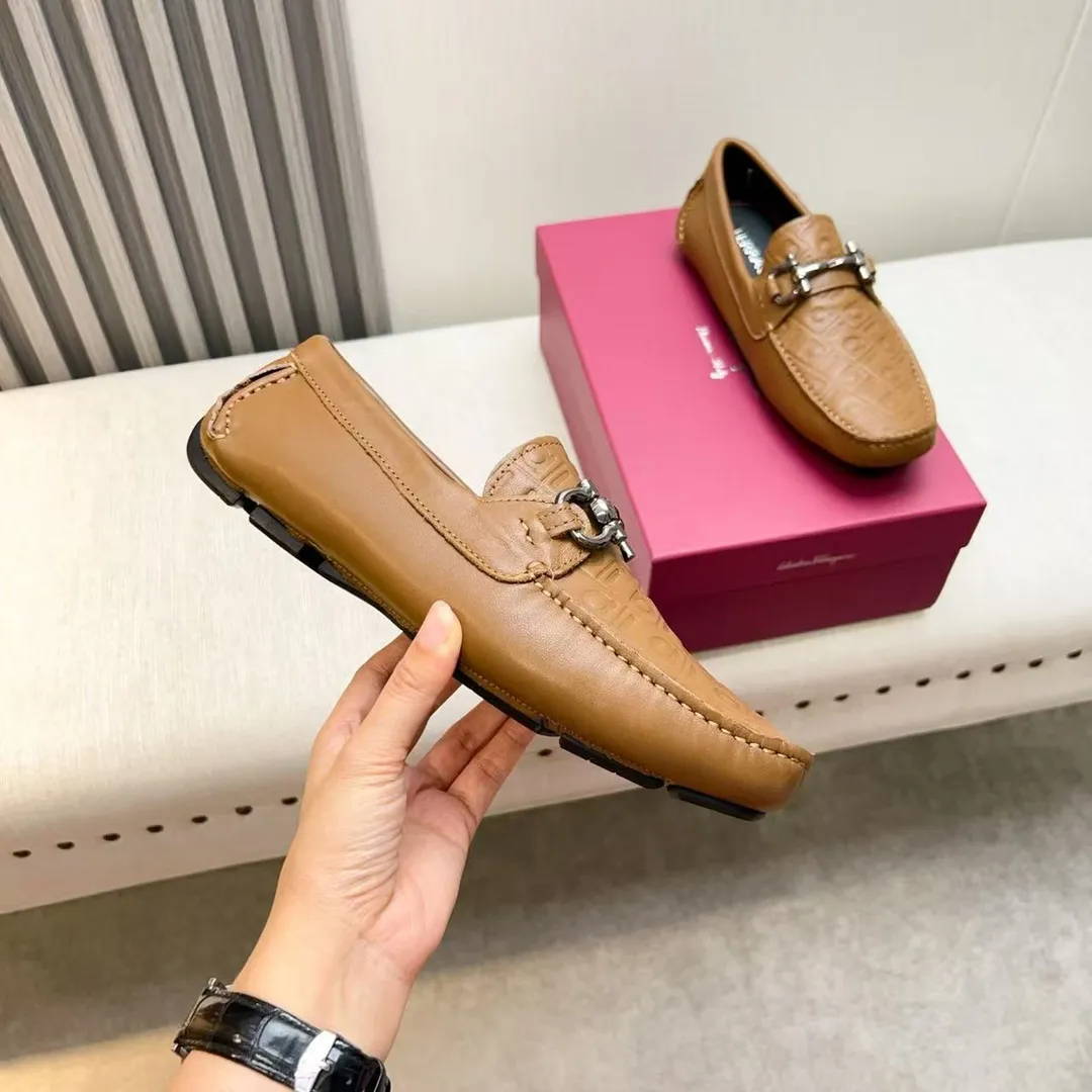 Men's men's shoes 💰620 Ferragamo new high-end quality 🔥 imported cowhide ➕ cowhide lining size 38-45